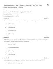 Ch12 16 Pdf Quiz Submissions Quiz 7 Chapters 12 And 16 PRACTICE