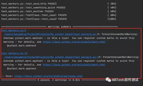 Python Pytest Pytest Ini Alltests