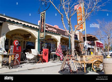 Antique Store In The Historic District Of Boulder City Nevada Stock