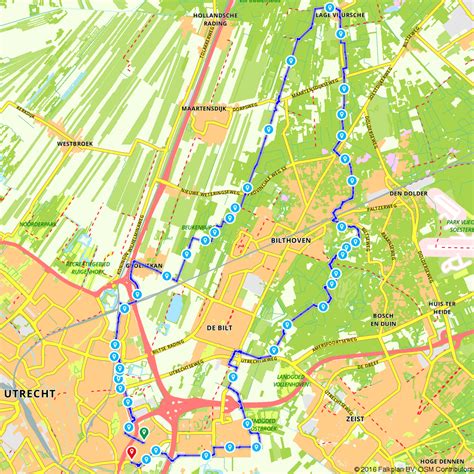 Routiq 347128 Tour Of Lage Vuursche