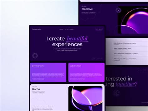 Figma Design Template For Developer Portfolios Ipixel Creative