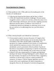 Cau American History Focus Questions Chapter And Docx Focus