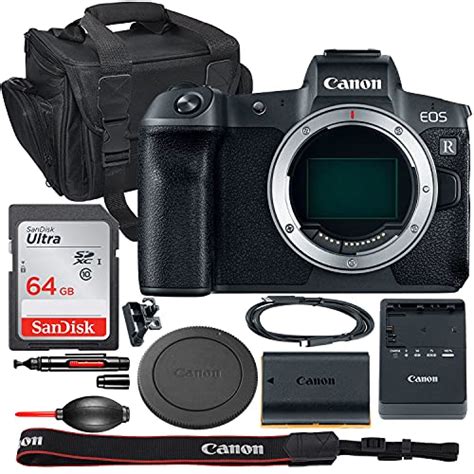 Canon EOS R Mirrorless Digital Camera Body Only Bundle 3075C002