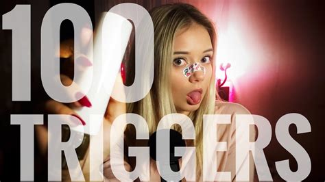 100 ТРИГГЕРОВ ЗА 8 МИНУТ АСМР Asmr 100 Triggers In 8 Minutes Youtube