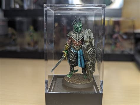 Dnd Altair Green Dragonborn Paladin Fighter Knight Painted Etsy