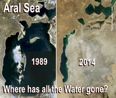 The Aral Sea Story How Humanity Uses And Misuses Water