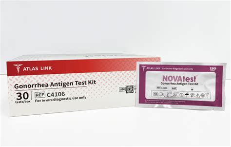 NOVAtest Gonorrhea Antigen Test Kit Atlas Link Biotech Atlas Link