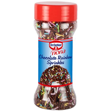 Dr Oetker Nona Rainbow Chocolate Sprinkles Gm Shopee Malaysia