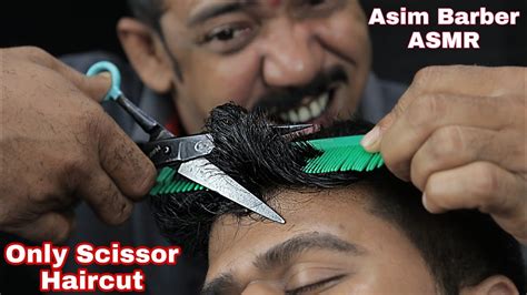 Asim Barber Men Haircut Continuous 3d Scissors Sound Only Scissor