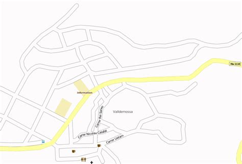 Valldemossa Stadtplan Mit Luftansicht Und Unterkünften Von Mallorca