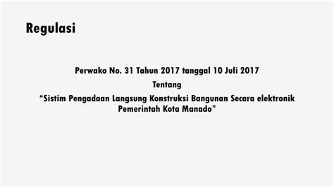 E Procurement Pengadaan Barang Jasa Secara Elektronik Elektronic