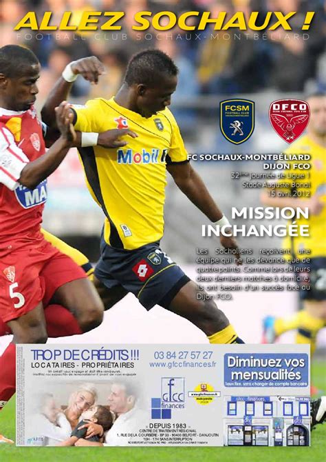 Allez Sochaux By Fc Sochaux Montb Liard Issuu