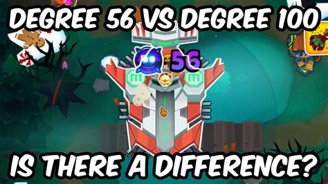 Degree 56 Vs Degree 100 Monkey Buccaneer Paragon BTD6 YouTube