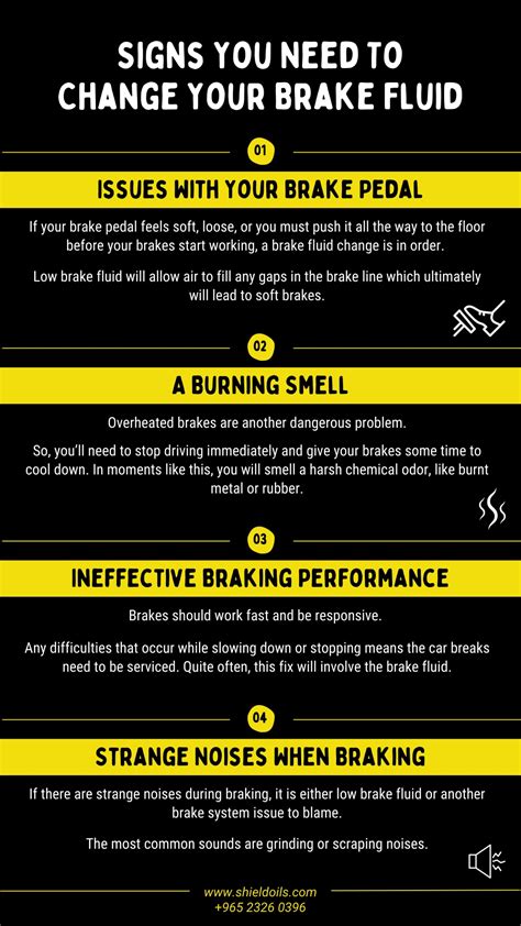 Signs Your Brake Fluid Is Low