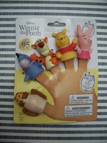 WINNIE the POOH new set of 5 Finger Puppets~Bath Time~Ages 3+~Free ...