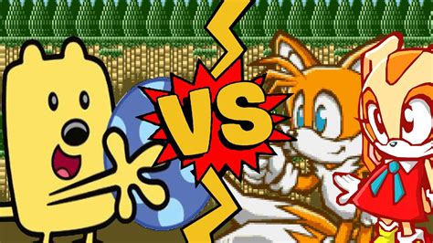 M U G E N Battles Wubbzy Vs Tails Cream Wow Wow Wubbzy Vs Sonic