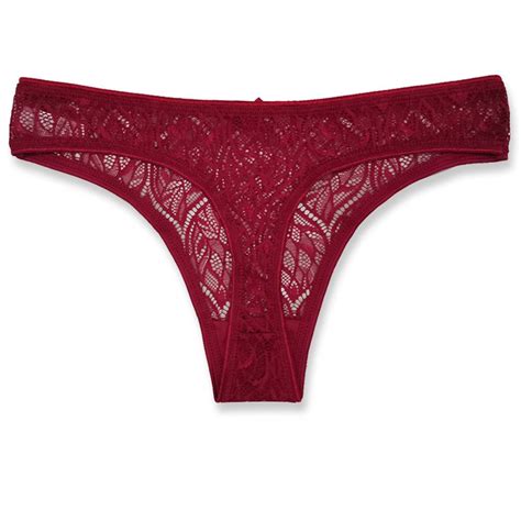 Jual Celana Dalam Wanita G String Lace Transparan Sexy Thongs Ukuran M