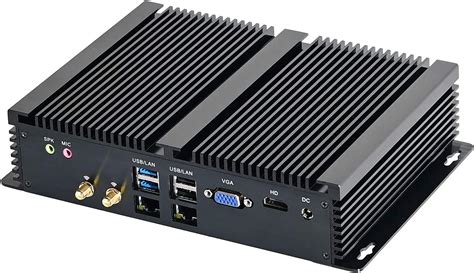 Partaker Fanless Mini PC Industrial Computer Desktop Computer With Core