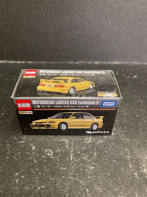 Tomica Takara tomy premium Mitsubishi Lancer GSR evolution III 興趣及遊戲