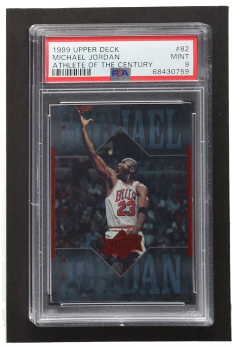 Michael Jordan Upper Deck Michael Jordan Athlete Of The Century