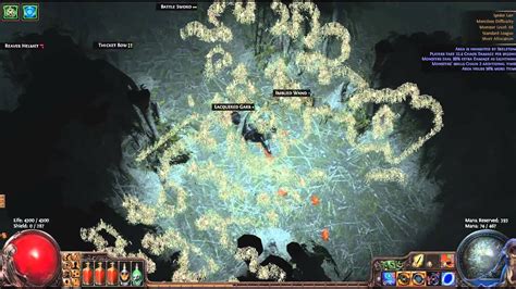 Path Of Exile Spiders Lair Rare Map Facebreaker Cyclone Build Youtube