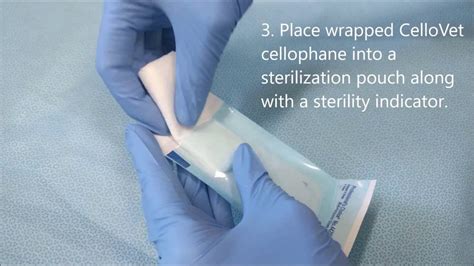 How To Sterilize Cellovet Cellophane Youtube