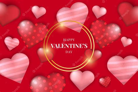 Premium Vector Elegant Happy Valentines Day Banner Illustration