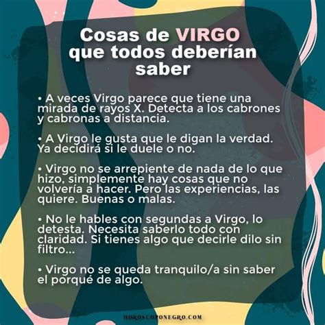 Todos Deberían Saber De Virgo Virgo Horóscopo Virgo Caracteristicas Del Signo Virgo