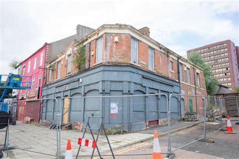 Gateshead Uk Old Abandoned Pubs Being Prepped For Demolition In