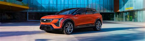 Cadillac Officially Unveils New Optiq Midsize Electric Suv Chasing Cars