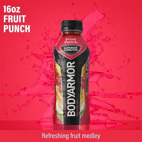 Bodyarmor Fruit Punch Electrolyte Rich Hydration For Athletes Beverage For You