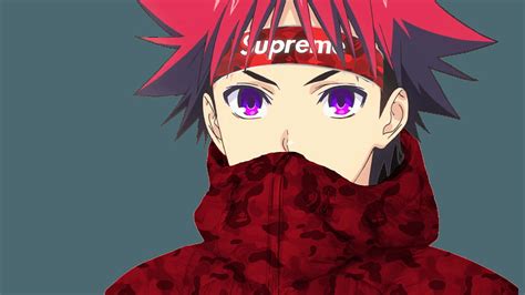 Anime Supreme Anime Characters Wearing Supreme Hd Wallpaper Pxfuel