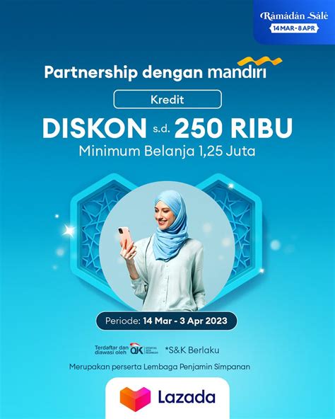 Lazada On Twitter Kabar Baik Buat Yang Pakai Kartu Kredit Mandiri