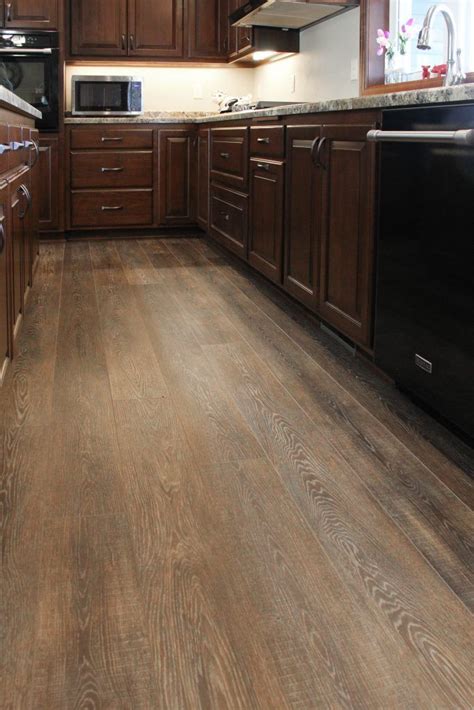 Flooring Luxury Vinyl Plank Coretec Espresso Contempo Oak In 2020