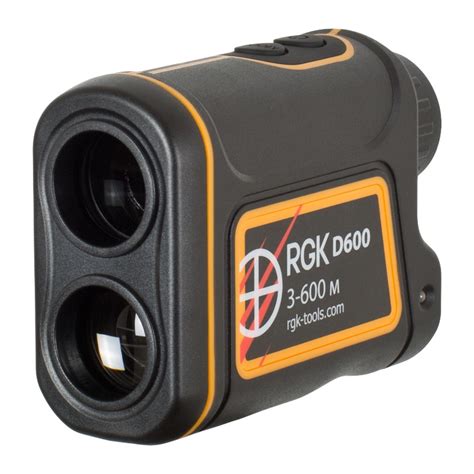 Лазерный дальномер RGK D600 - RGK74.ru