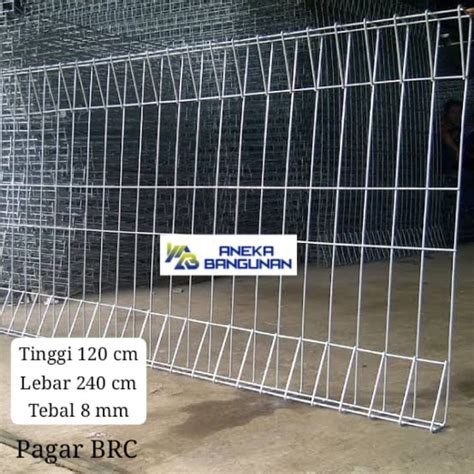 Jual Pagar Brc Tebal Mm Tinggi Cm Lebar Cm Shopee Indonesia