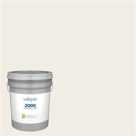 Valspar 2000 Satin Dove White 7002-7 Interior Paint (5-Gallon) in the ...