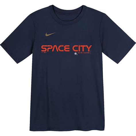 Nike Boys Houston Astros City Connect Wordmark Short Sleeve T Shirt