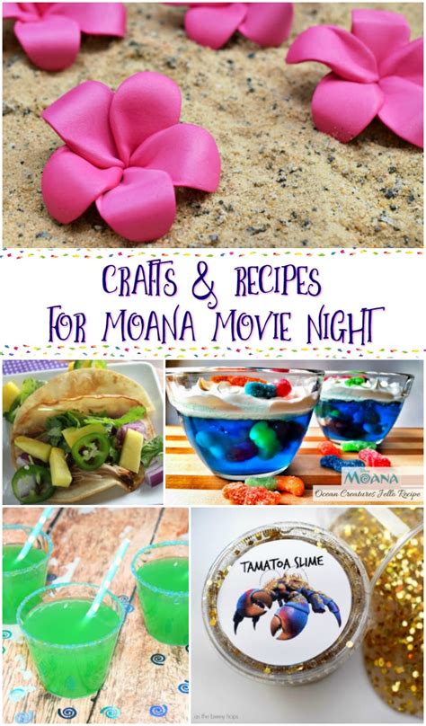 Moana Crafts And Recipes For The Best Movie Night A Magical Mess