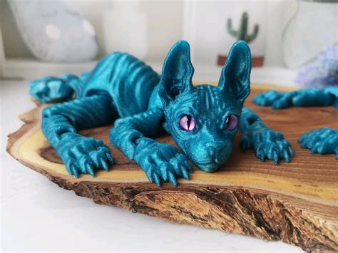 Коты Сфинкс 3Д 25 см шарнирная игрушка кот котик купить в интернет ...