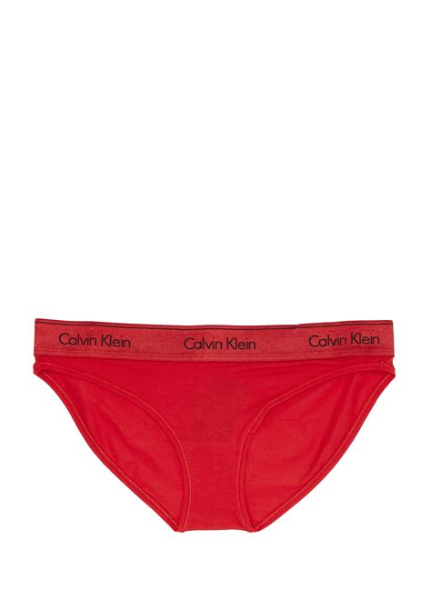 Calvin Klein Bordo Kadın Kırmızı Bikini Altı 1391703 Beymen