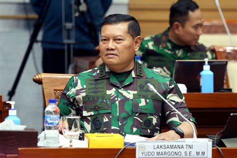 Agenda Pelantikan Laksamana Yudo Margono Sebagai Panglima Tni