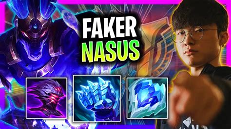 Faker Is A Beast With Nasus T Faker Plays Nasus Mid Vs Yasuo