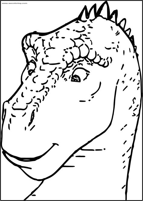 Aladar Disney Dinosaur Free Printable Coloring Page | Wecoloringpage.com