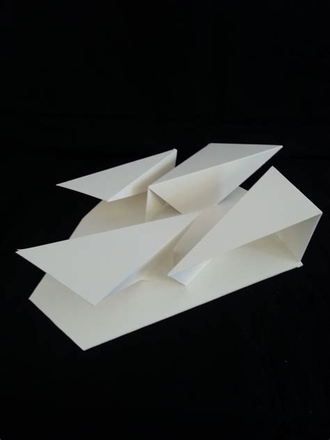 Concept Model II Origami Architecture Folding Architecture Concept