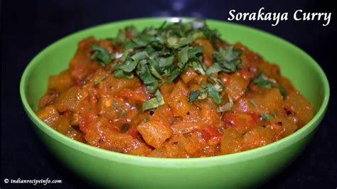 Sorakaya Curry | Bottle Gourd Curry - Images & Tips - Indian Recipe Info