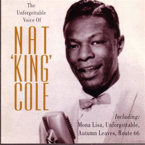 Nat King Cole The Unforgettable Voice Of Nat King Cole 1995 Cd