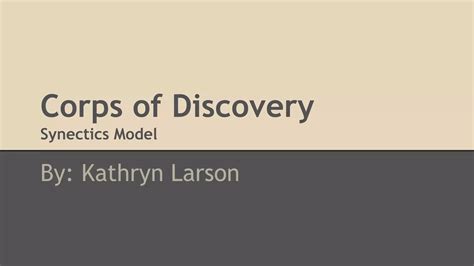 synectics model pptx