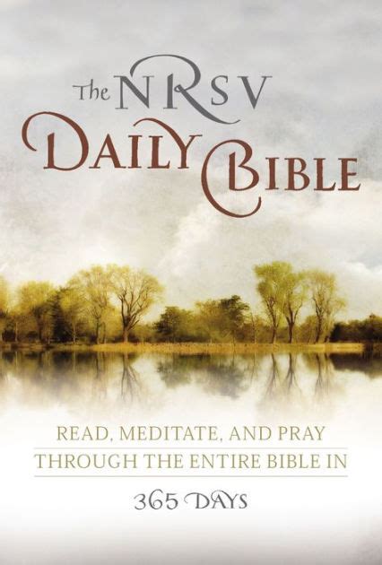 The NRSV Daily Bible Read Meditate And Pray Through The Entire Bible