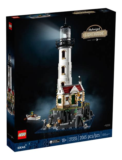 LEGO Ideas Motorized Lighthouse Keeps all the LEGO Ships Safe at Sea